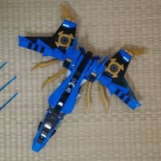 (商談中)レゴブロック ジェイのイナズマファイターの画像
