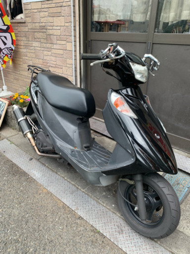 V125 社外マフラー 激安 1万キロ代