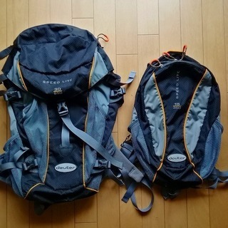 自転車専用のザック。Deuter-SpeedLight 30と1...