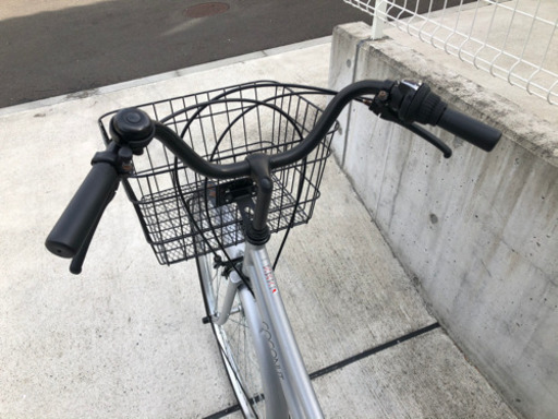 27インチ 6段変速 自転車 シティサイクル 
