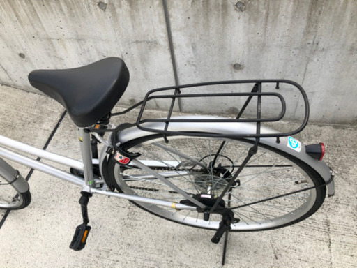 27インチ 6段変速 自転車 シティサイクル 