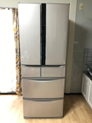 日立 真空チルド 冷凍冷蔵庫 475L 2014年製 R-F480D 6ドア