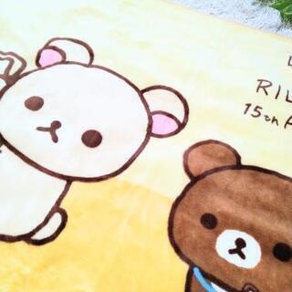 未使用品　コリラックマ　チャイロイコグマ　ブランケットの画像