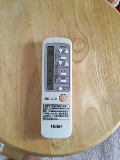 窓用エアコン　ハイアール　中古　2011年製　動作可能　商談中