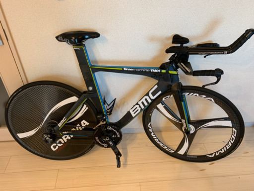 BMC TM01アロハ限定カラー M-Sサイズ 電動完成車 バトン・ディスク付き