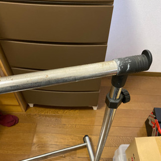 先程まで使用してたハンガーラック（経年汚れ有り）