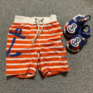 水着サンダルセットの画像