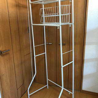 洗濯機上ラックの画像