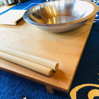 【中古】そば打ちセット 大 そば打ち そば道具 蕎麦 年越しそばの画像