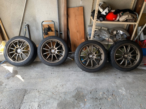 work 18㌅ホイール タイヤ付き4本セット