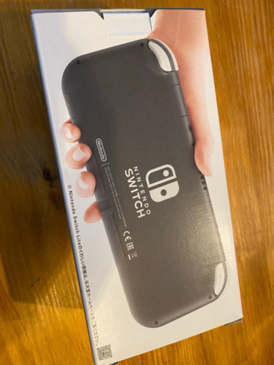 新品未使用！確認開封のみ！！Switch light グレー