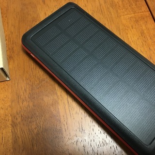 モバイルバッテリー ソーラーチャージャー 26800mAh 大容...
