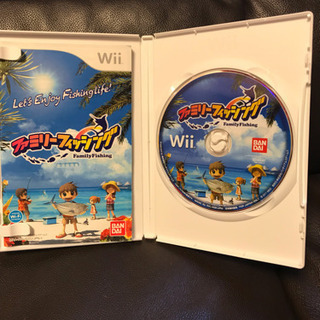 Wii ファミリーフィッシング 中古品の画像
