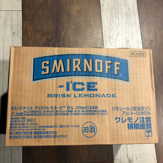 スミノフアイス　ブリスクレモネード　275ml×24本の画像