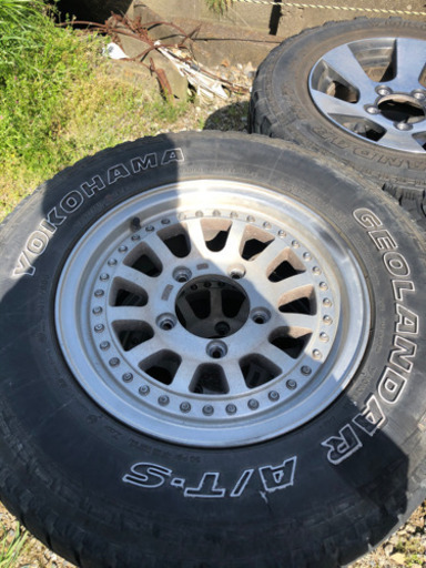 ジムニー　タイヤホイールセット　ja11