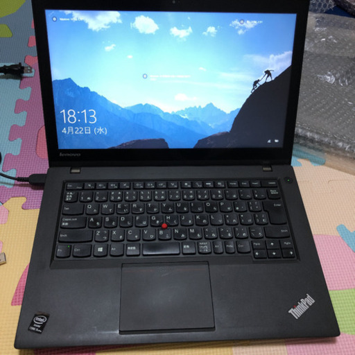 テレワークにお勧め 14型タッチパネル搭載Thinkpad T440 SSD 256GB