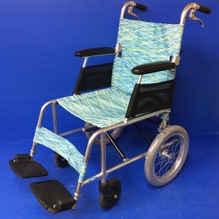 介助式車いす 標準型 超軽量タイプ NAH-L7 日進医療器　後輪タイヤ新品