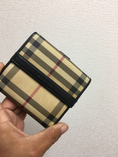 Burberry2つ折り財布　大幅値下げ