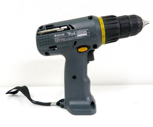 日立工機 12mm 12V 充電式 コードレスドライバドリル FDS 12DVA 充電器 バッテリ1個 ケース付 動作品 ☆ PayP