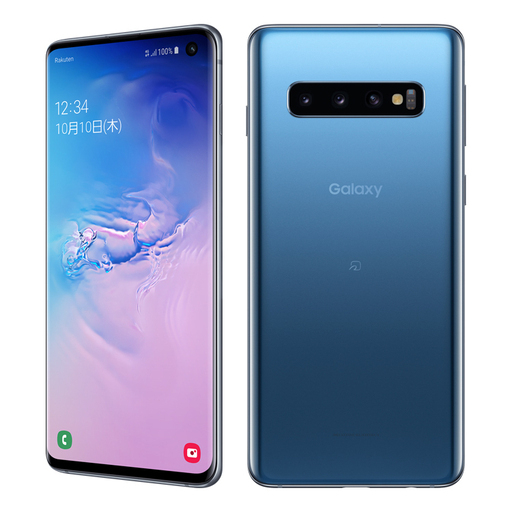 【新品】【未使用】Galaxy S10 楽天モバイル対応 simフリー スマートフォン プリズムブルー