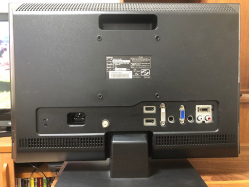 IO-DATA PCモニター 地デジチューナー内蔵　HDMIケーブル付き