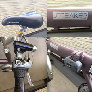 軽量11.8kg  折り畳み自転車の画像