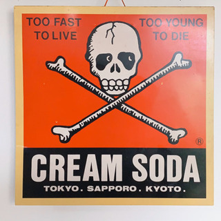CREAM SODA【クリームソーダ】看板
