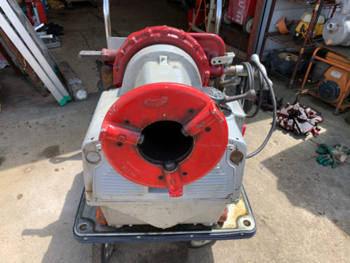 REX  パイプネジ切機　N100A 実働