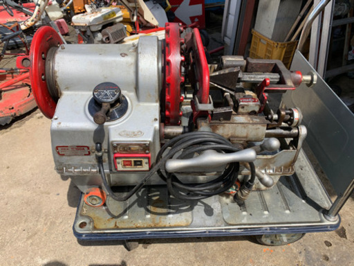 REX  パイプネジ切機　N100A 実働