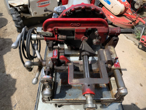 REX  パイプネジ切機　N100A 実働