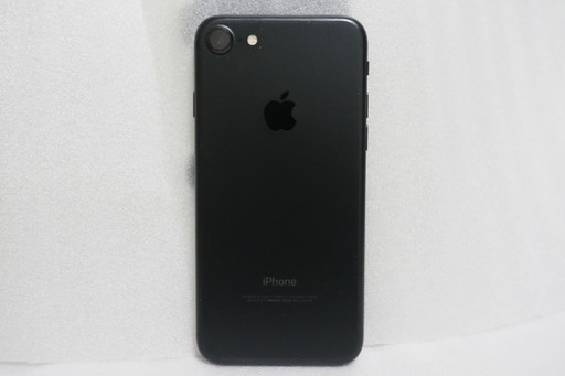 売約済【四隅打痕キズなし】iPhone7 32GB ジェットブラック／Softbank／ソフトバンク／バッテリー残量86％／判定〇