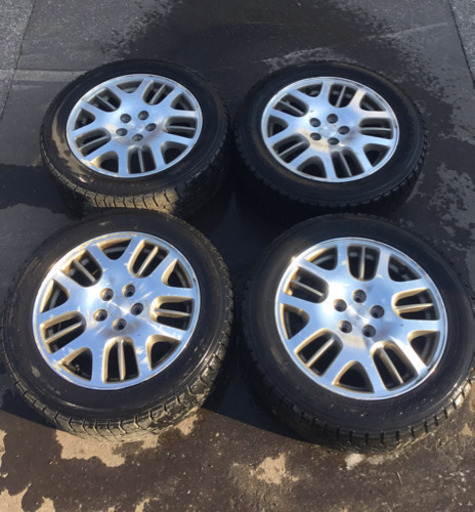 スバル純正 16インチ アルミホイール 205/55R16 スタッドレスタイヤ 4本セット
