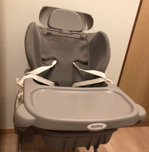 【美品】取りに来てくれた方20000円 Aprica ユラリズムオート ハイローベッド&チェア