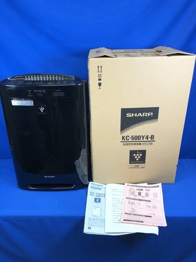 【管理KRK183】SHARP 2012年 KC-500Y4 加湿 空気清浄機 プラズマクラスター
