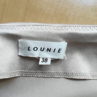 LOUNIE　キャミソール　サテン　光沢の画像