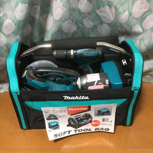 14.4Vセット　マキタ インパクトドライバー　DIYセット　振動ドリル　バック