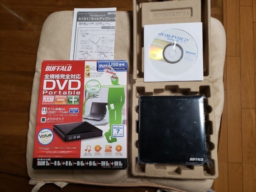 BUFFALLO　ＤＶＤプレーヤー　DVSM-PN58U2V-BK