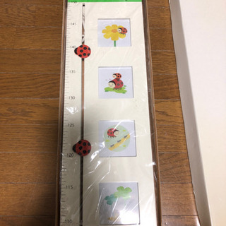 身長計付きフォトフレーム