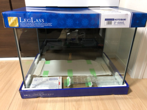 60cmワイド水槽　美品　使用期間5か月