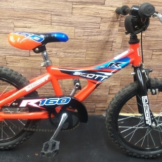 キッズモデル　16インチ　SCOTT　　年式は古いですが、割と綺...