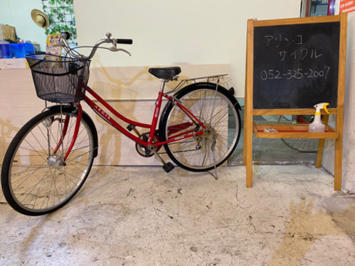 【国産メーカー】マルイシ　27インチ 6段変速　シティサイクル