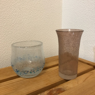 琉球ガラス2つ