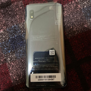 ほぼ新品 SIMロック解除済み Galaxy A20 SCV46 auの画像