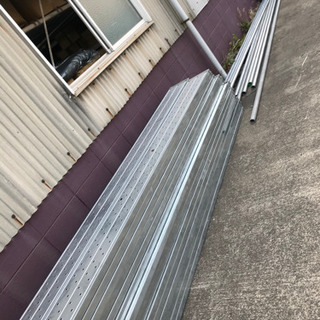 足場材　足場板　単管まとめ売りの画像