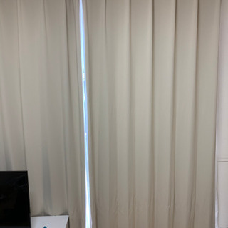 ロングカーテン　元値27000円の画像