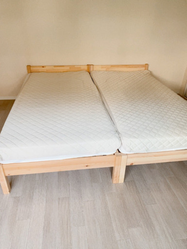 無印良品　シングルベット　2台