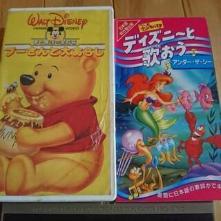 ディズニーVHS セットの画像