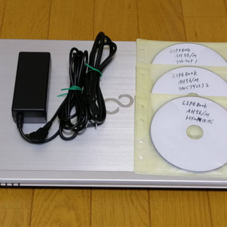 富士通 LIFEBOOK AH56/M メモリ16GB SSD搭載 リカバリディスク付