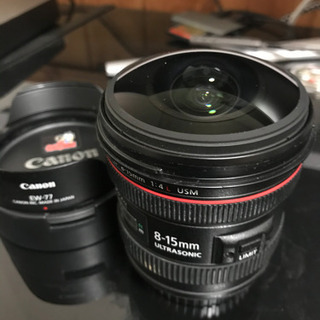 キャノン カメラレンズ EF 8-15mm f4L fisheye zoom