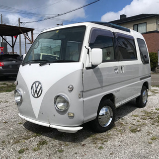 最終値下げ！スバル　サンバーバン　ワーゲンバス仕様　車検あり！